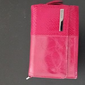 Women's red wallet